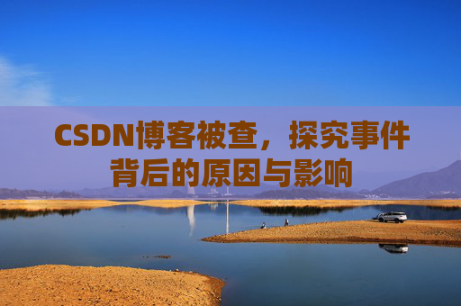 CSDN博客被查，探究事件背后的原因与影响